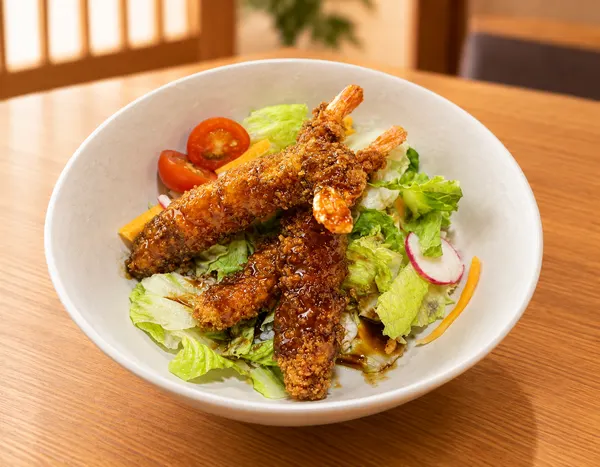 Krevetový katsu don